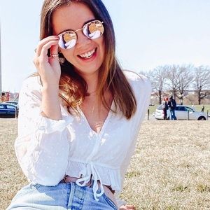 12th Tribe White Blouse